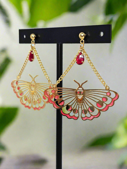 Collection Douceur D'insecte - Les papillons Rouges